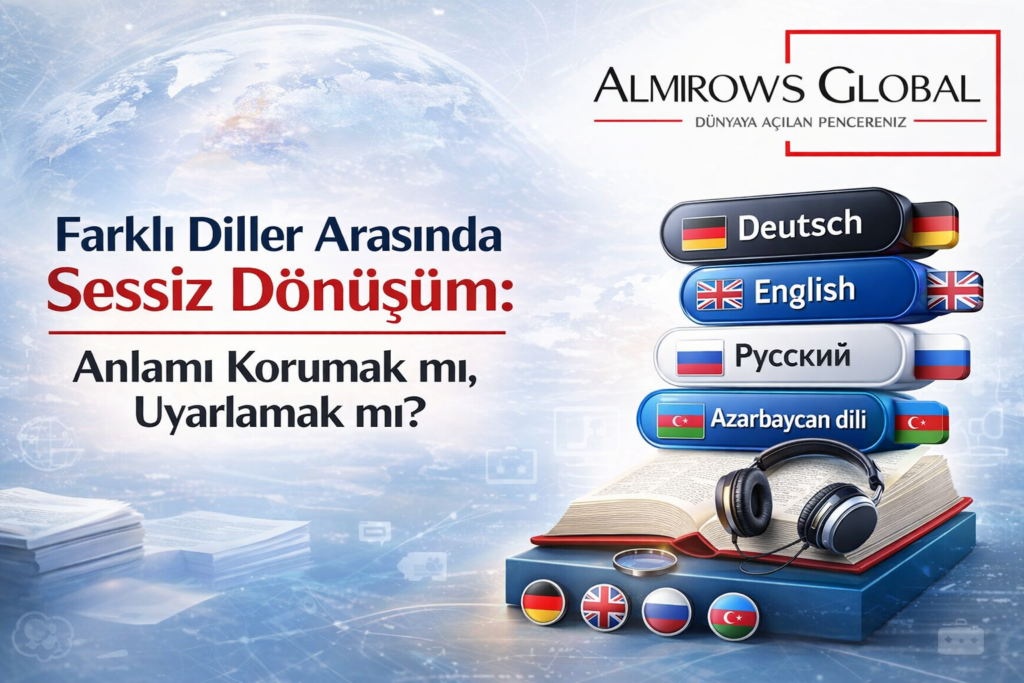 Diller Arası Sessiz Dönüşüm: Anlamı Korumak mı, Uyarlamak mı?